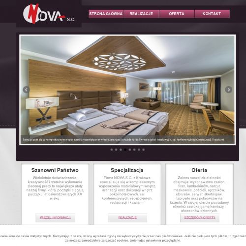 Kraków - szycie firan na miarę