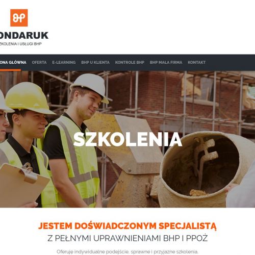 Szkolenia bhp pracownik budowlany - Pruszków