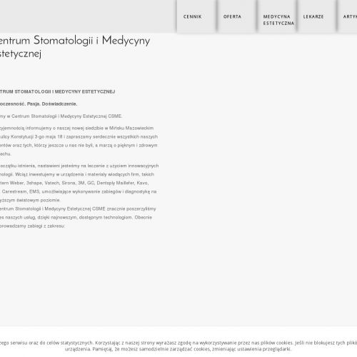 Mińsk Mazowiecki - czyszczenie zębów