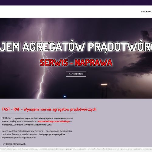 Wynajem agregatów łódź w Warszawie