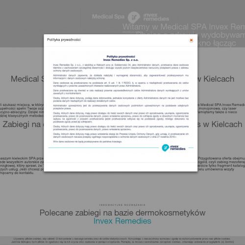 Odkwaszanie - Kielce