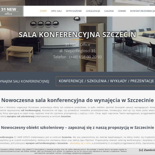 Szczecin - sala konferencyjna w szczecinie