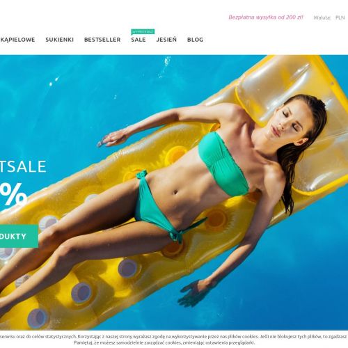 Stroje kąpielowe neonowe - Poznań