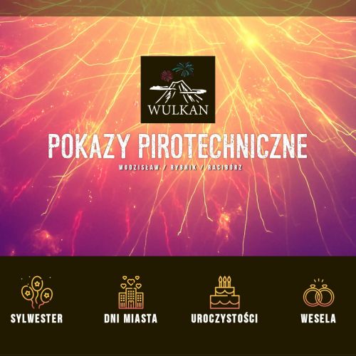 Pokaz fajerwerków - Wodzisław śląski