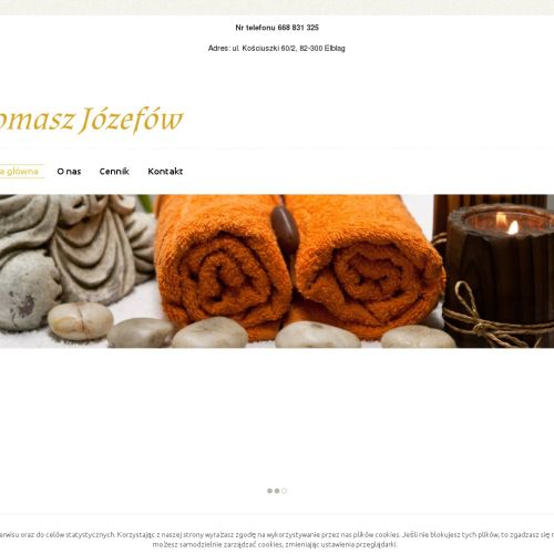 Braniewo - masaż rwy kulszowej