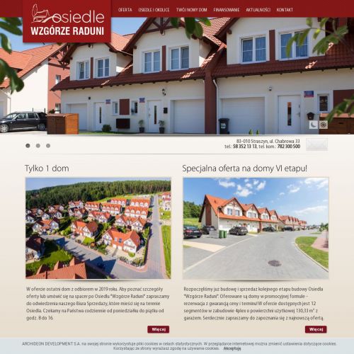 Domy w stanie deweloperskim juszkowo - Sopot