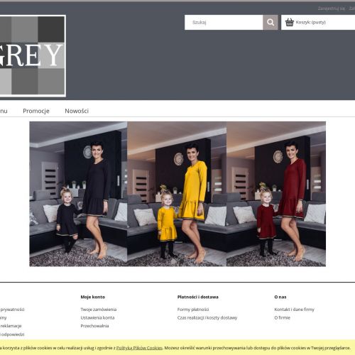 Mama i córka takie same sukienki