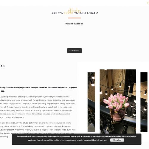 Sztuczny flower box w Poznaniu