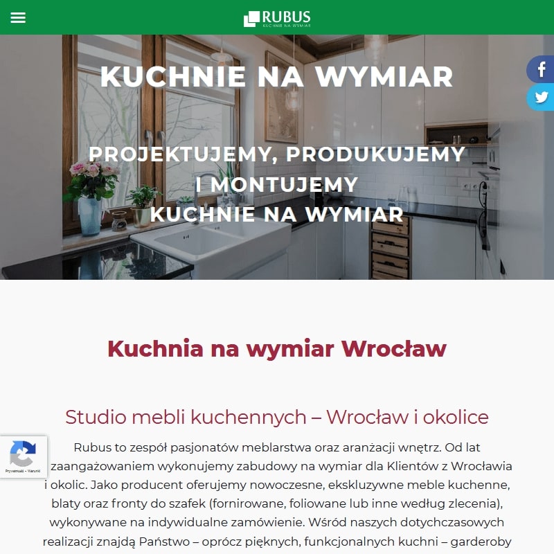 Wymiana frontów w meblach kuchennych - Wrocław