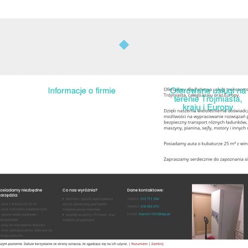 Transport ponadgabarytowy - Sopot