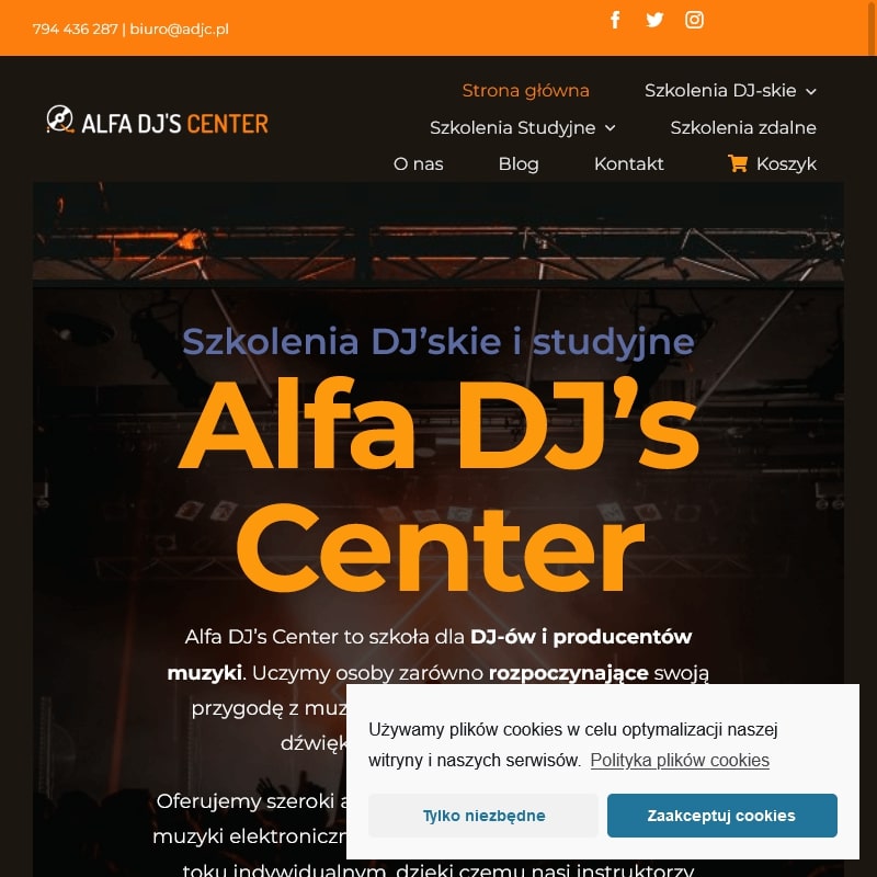 Szkolenia dla dj-ów - Warszawa