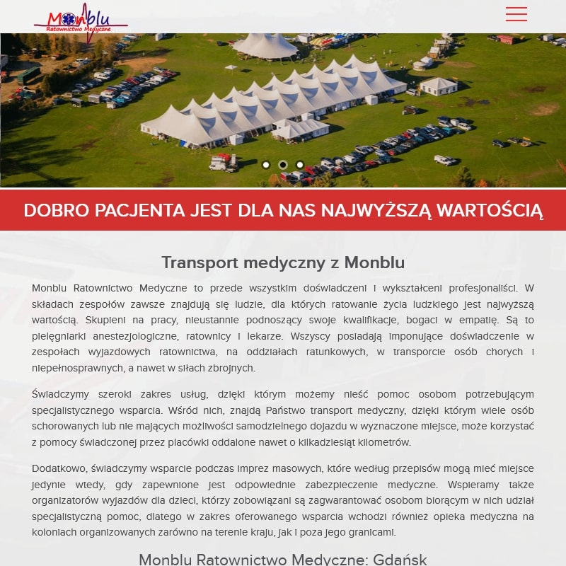 Transport sanitarny Gdynia