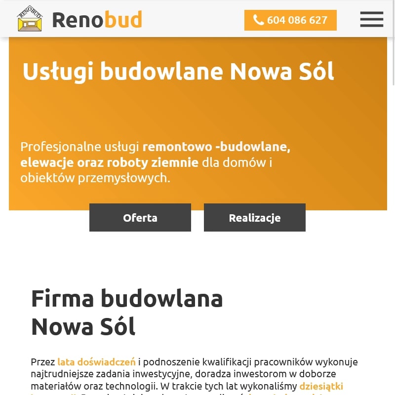 Nowa Sól - firma budowlana