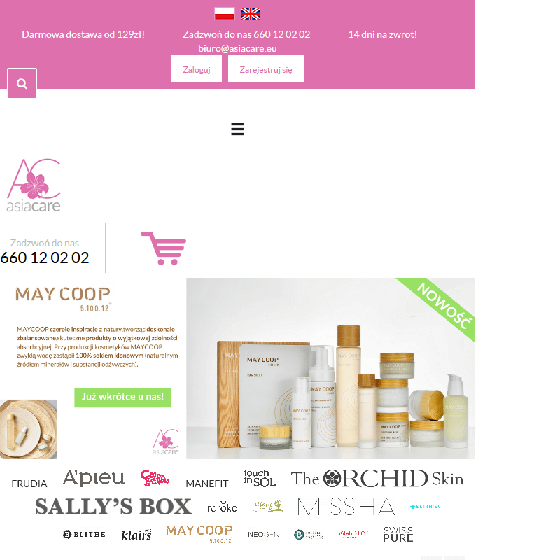 Azjatyckie kosmetyki dostawa z polski