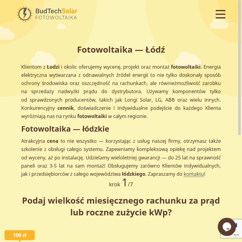 Mocowanie paneli fotowoltaicznych na dachu w Łodzi