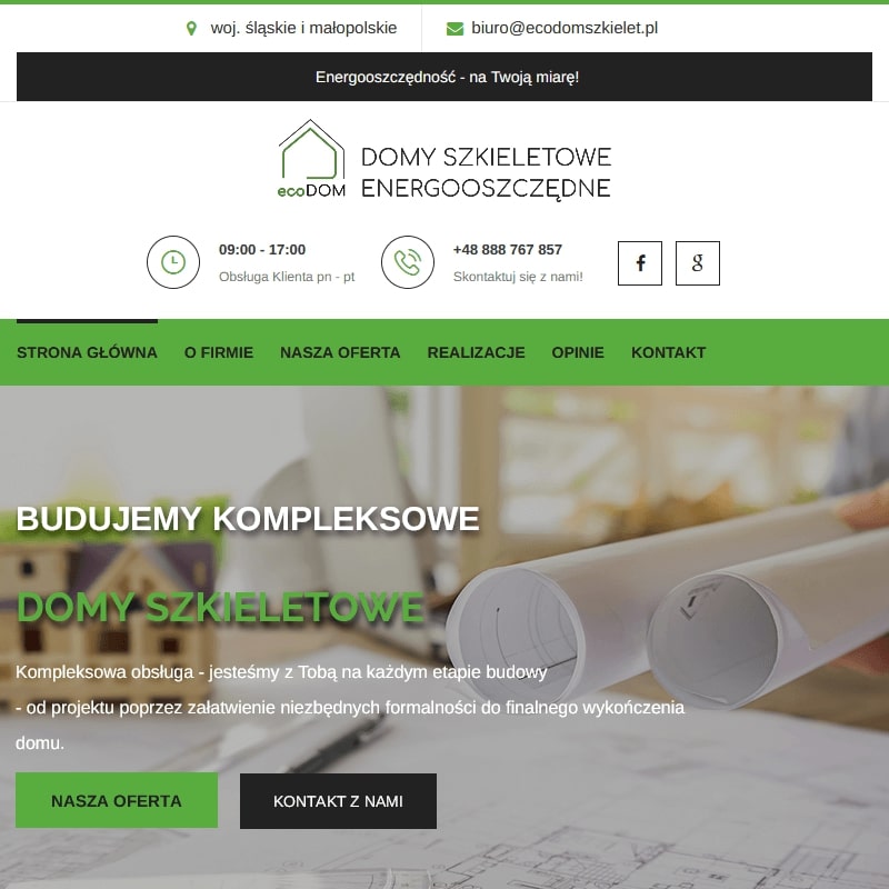 Budowa domów energooszczędnych śląsk - Oświęcim