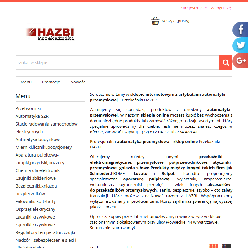 Warszawa - rozłącznik izolacyjny 3 przełączny