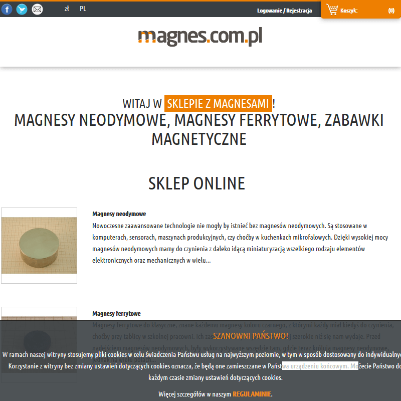 Magnes neodymowy łódź - Kielce