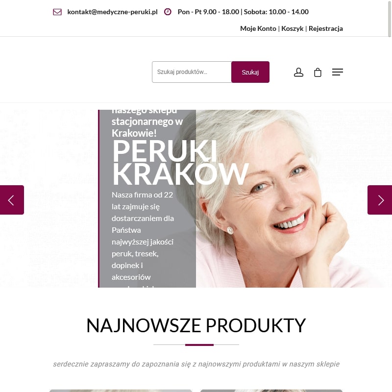 Peruka po chemii - Kraków