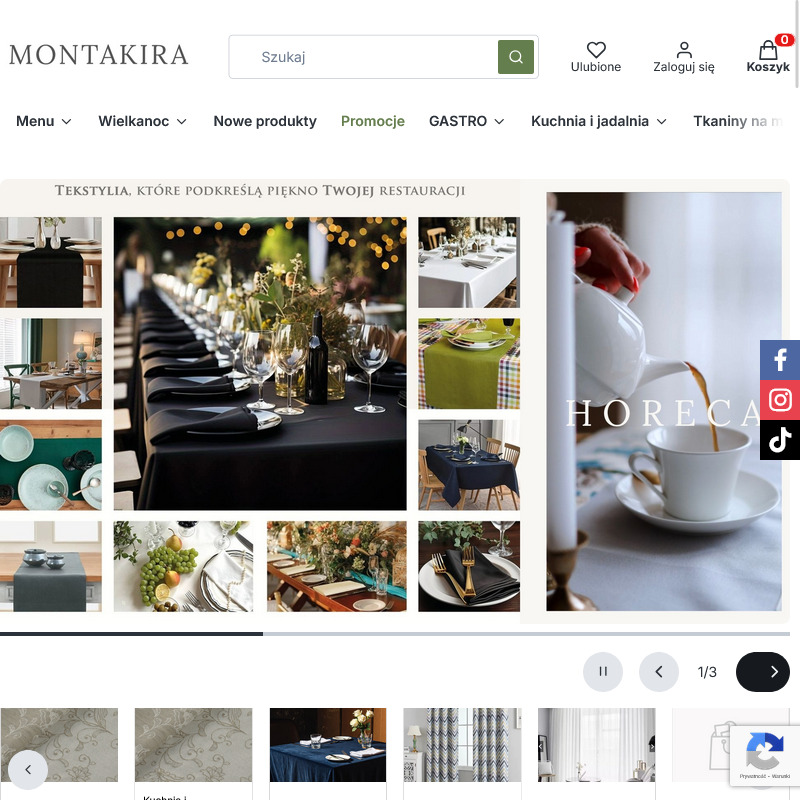 Sklep z tekstyliami Kraków