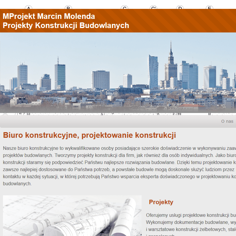 Warszawa - pracownia projektów konstrukcji