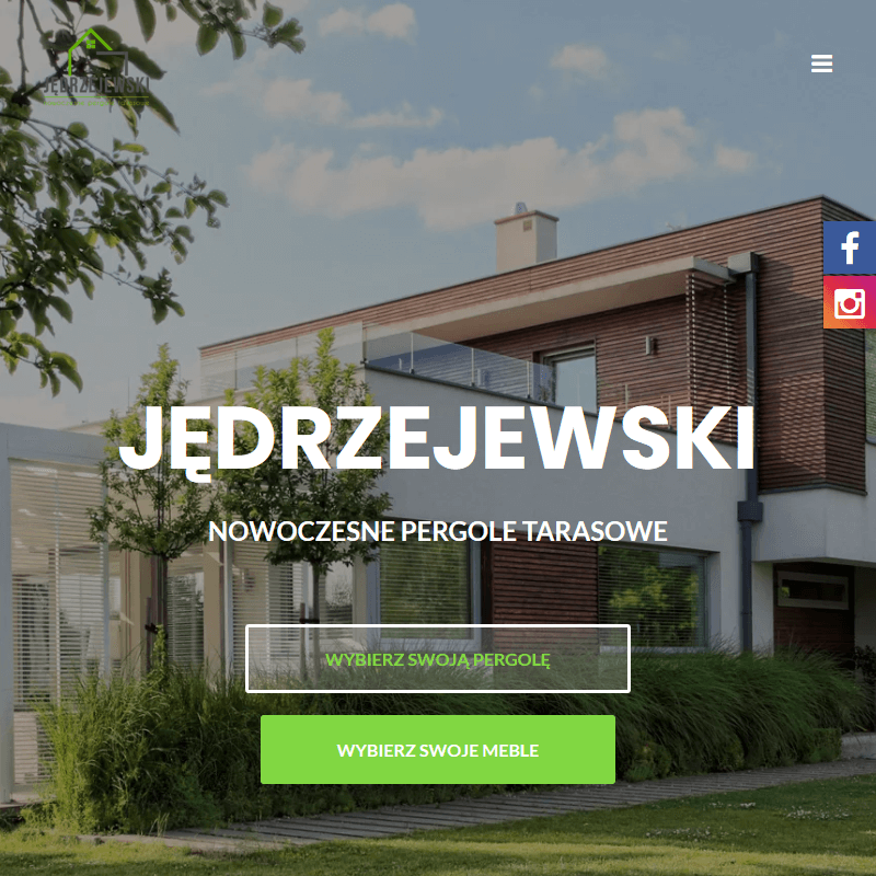 Poznań - drewniane pergole tarasowe