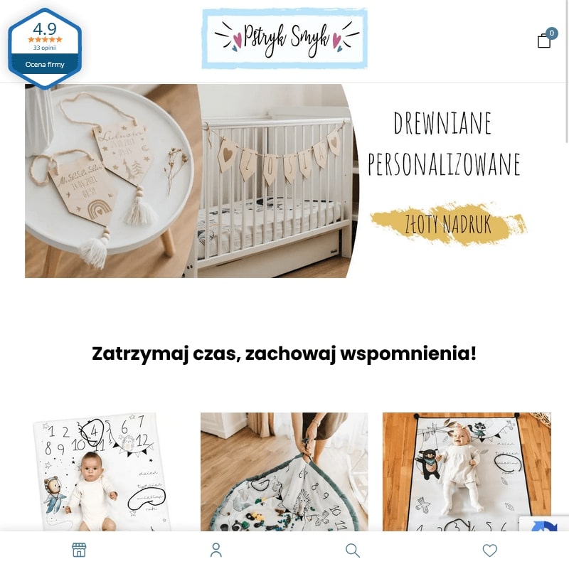 Kocyk z miesiącami dla dziecka